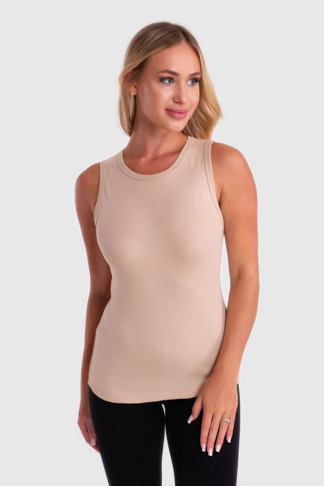 Майка жен,s6120,s6120(бежевый,беж,,), (42-170)