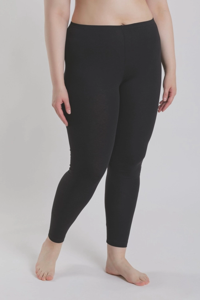 Легинсы жен,s6658,s6658/93(чёрный,чер,,235гр с подчёсом), (46-170)