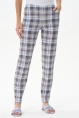 Брюки жен,b0162,b0162-c90.4s03(серый,сер-т,,бел клетка), (46-164)