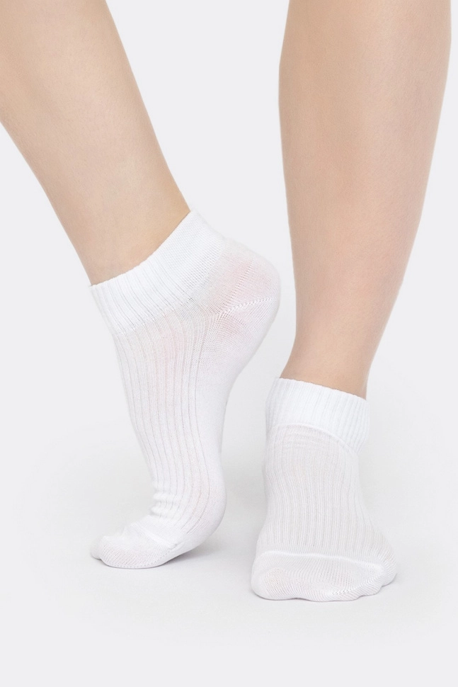 Носки жен,25366cby,22366c,20366c,1516(белый,бел,,фактур полосы), (23-25)