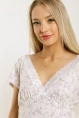 Сорочка ноч жен,s8154,s8154/11(кремовый с рис. 400111,беж,,трепетный гибискус 0400111 v:3), (46-170,176)