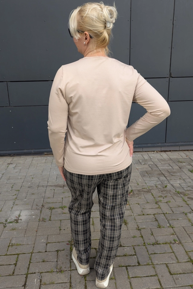 Джемпер жен,а1302,а13020400(св.бежевый,беж,-,), (48-158,164)