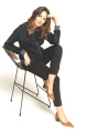 Костюм жен,f0150/b0010,f0150-o99/b0010(чёрный,чер,,серебр люрекс), (44-164)