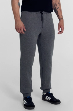 Брюки муж,181199,24-4264б-7п(меланж темно-серый,сермел,,), (50-170,176)