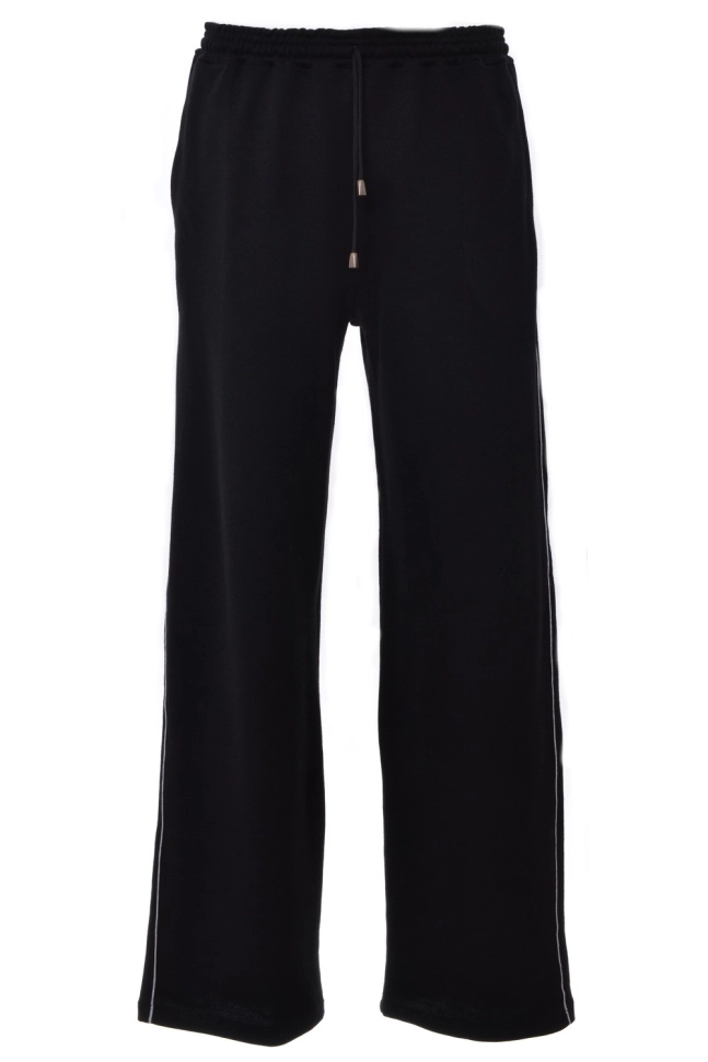 Брюки муж,а1077,а1077101(-,чер,-,бел кант)сер,бел (64-66-182)