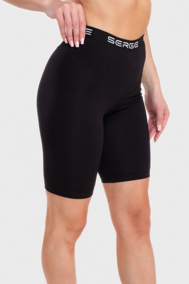 Шорты жен,s6603,s6603/51,s6603/44(чёрный 210 гр.,чер,,), (58-170,176)