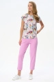 Брюки жен,b0487,b0487-o37.4s00(лиловый,роз,,), (46-164)