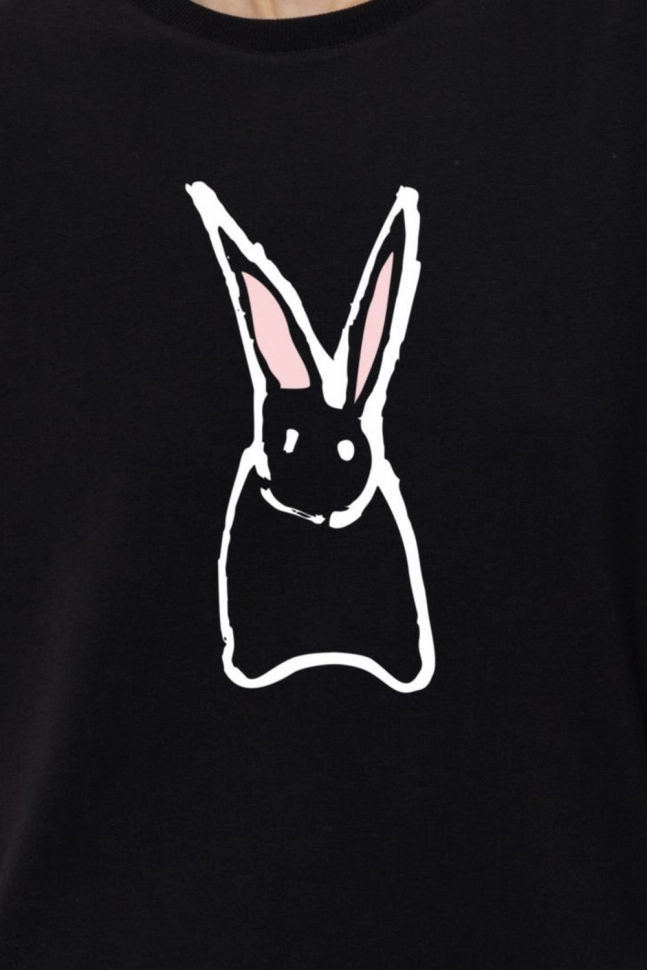 Джемпер жен,30142,1h-911.1382(черный,чер,,зайчик), (42-170)