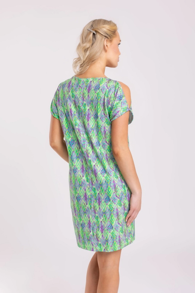 Сорочка ноч жен,s8160,s8160/10(фиджи,зел,,фиджи DJ-001849-02), (44-164)