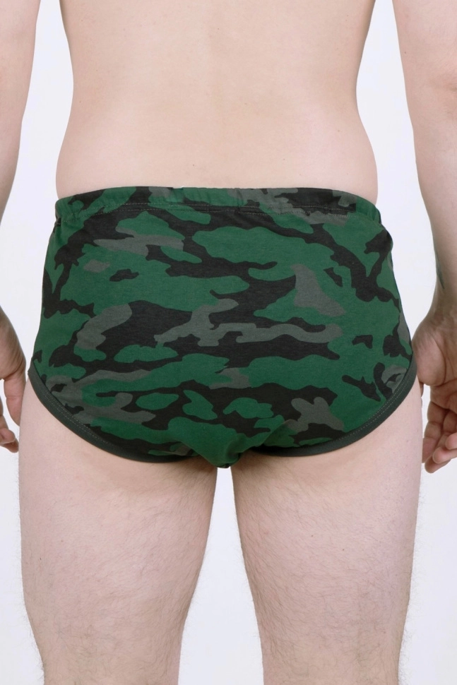 Трусы муж,р003372,-(камуфляж зеленый по хаки,зел-т,,камуф), (46)