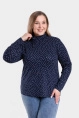 Джемпер жен,а130,а13005(бел горош,син-т,,), (50-170)