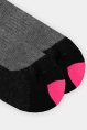 Носки жен,25338c,1010(серый меланж,сермел,чер,), (23-25)