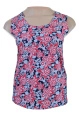 Майка жен,в105260,-(цветочная роспись красная,красн,,цветы), (60-170,176)