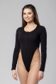 Боди жен,s0008,s0008(чёрный,чер,,), (46-170)