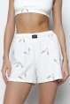 Шорты жен,45109,1h-027m(бело-серый,молоч,,зайчики), (46-170)