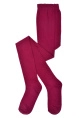 Колготки дев,с662,-(бордовый,бордо,,ромбы зигзаги полосы), (134,140-20-21)