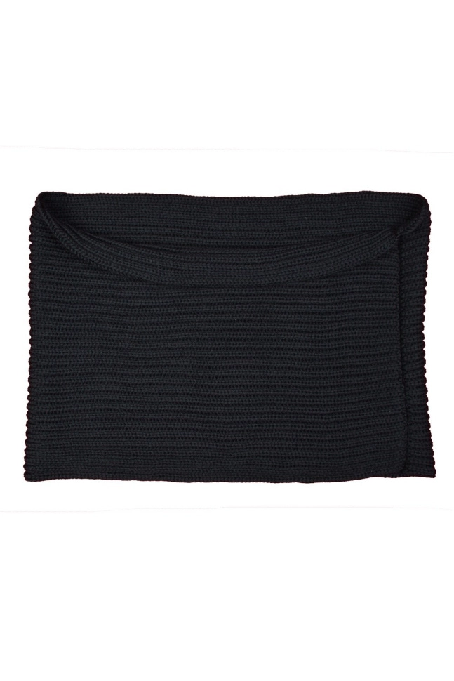 Шарф жен,с4031,0с2248(черный 9е1048 Аскона,26/2,чер,,меринос спецзаказ), (48х36)