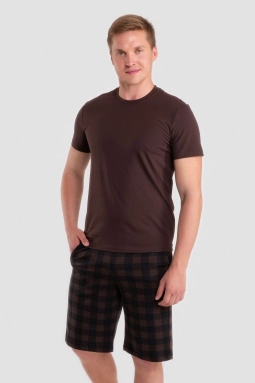 Комплект муж,s7806,s7806/29(горький шоколад комб.,корич,чер,шоколадный баритон  2096 А/ V10), (48-182,188)