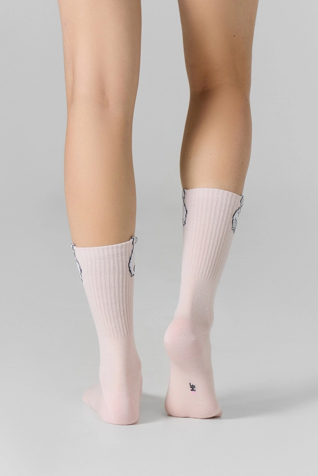 Носки жен,25217k,3327(зефирный,роз-св,,кролики), (23-25)