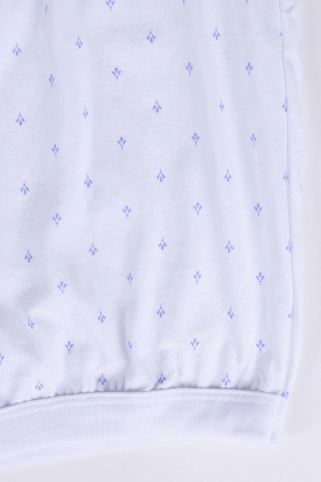 Панталоны жен,р000023,-(сиреневые редкие листочки,бел,,), (74)