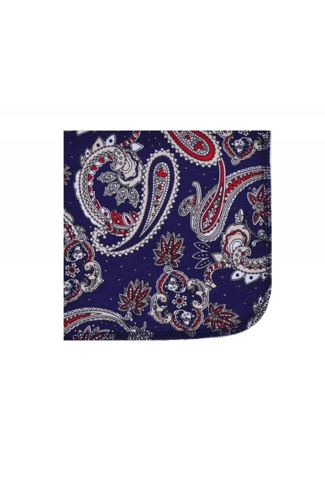 Платок жен,а013,а0130262(,син,-,огурцы), (30х30)