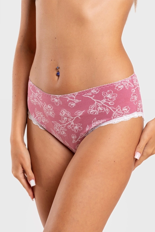 Трусы жен,s4216,s4216/13,s4216/8(цветочный оттиск,роз,,цветочный оттиск 01-1418-04), (56)