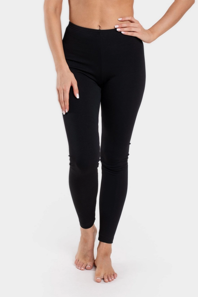 Легинсы жен,s6658,s6658/98,s6658/94(чёрный,чер,,с подчёсом), (42-158)