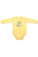 Боди мал,1001а-11,-(желтый+серый,жел,,пес звезды), (24-74)