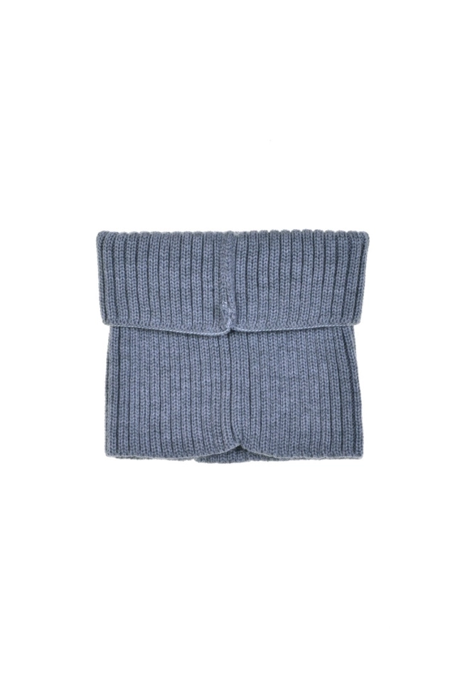 Шарф горло жен,6059-12,-(ртутный MERCURY 8M0003 ALICE 28/2,сермел,,меринос спецзаказ), (36х21)