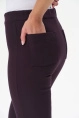 Брюки жен,b0206,b0206-o40.3f10(фиолетовый,фиол,,начёс), (48-164)