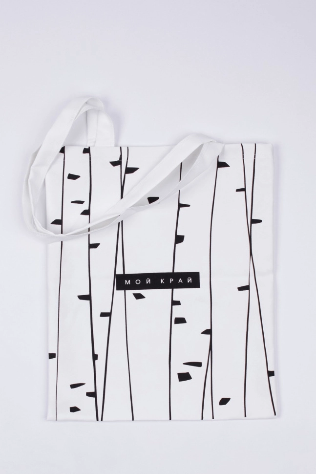 Сумка жен,в973899,-(белый+мой край,бел,,березы) (33х38)