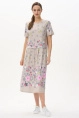 Платье жен,n1560,n1560-f19.4s03(бежевый,беж,,яркие цветы), (54-164)