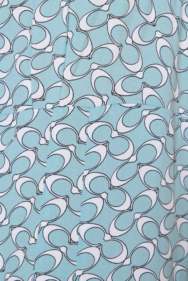 Платье жен,5231-3787,-(калейдоскоп мята,бир,,калейдоскоп), (46-158,164)