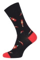 Носки муж,б2127,529(черный,чер,красн,перчик), (25)
