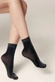 Носки жен,21с-150сп,-(nero,чер,,люрекс), (23-25)