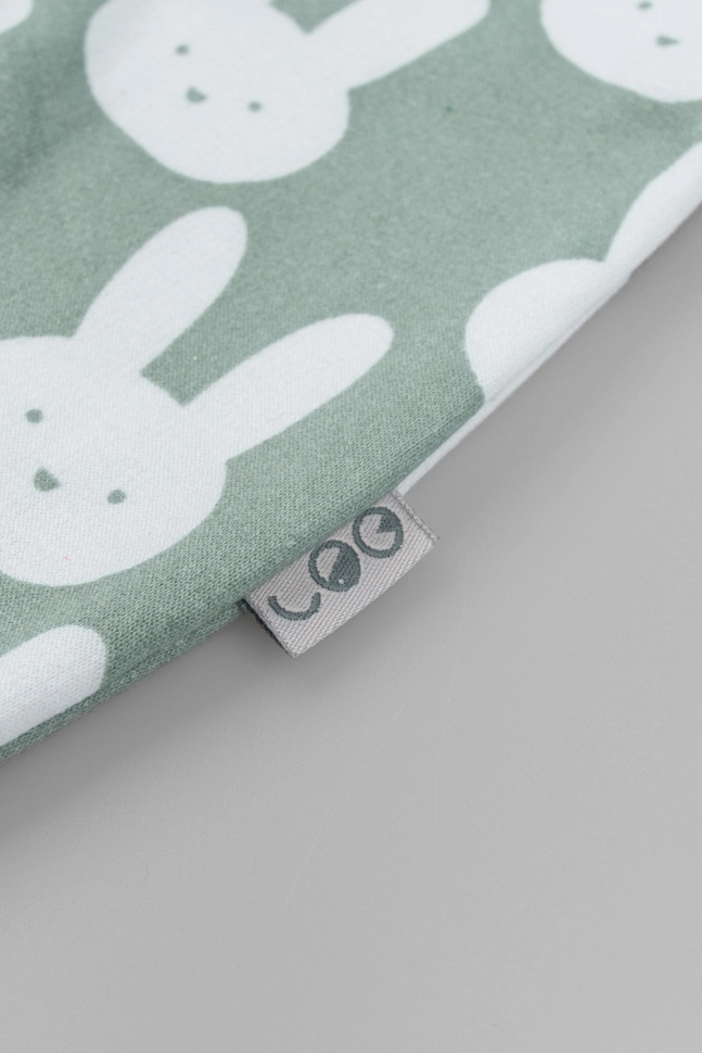 Комбинезон мал,3043а,-(мятно-белый,зел,,заяцы), (24-74)