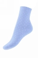 Носки жен,l2d001,-(голубой,гол,,бел крапинки), (25)