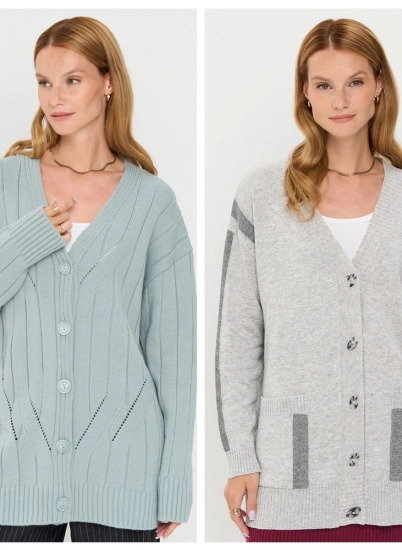 Вязаные жакеты уместны в любом образе!