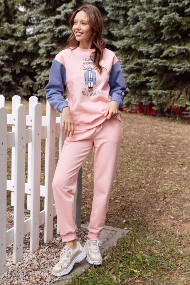 Костюм жен,30117/50096,1f-520.1133/2f-(розовый,роз-св,син,мотоцикл), (46-170)