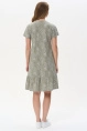 Платье жен,n3052,n3052-m72.5f09(оливковый,зел,,растительная графика), (46-164)