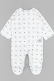 Комбинезон мал,1001а-16,-(белый/голубой,гол,,звёзды 2шт), (14-42)