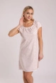 Сорочка ноч жен,s8126,s8126/16(бежевая вуаль,беж,,бежевая вуаль 3282в/v03), (42-164)