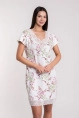 Сорочка ноч жен,s8149,s8149/27(тофу с рис. 11026,молоч,,цветы), (50-170)