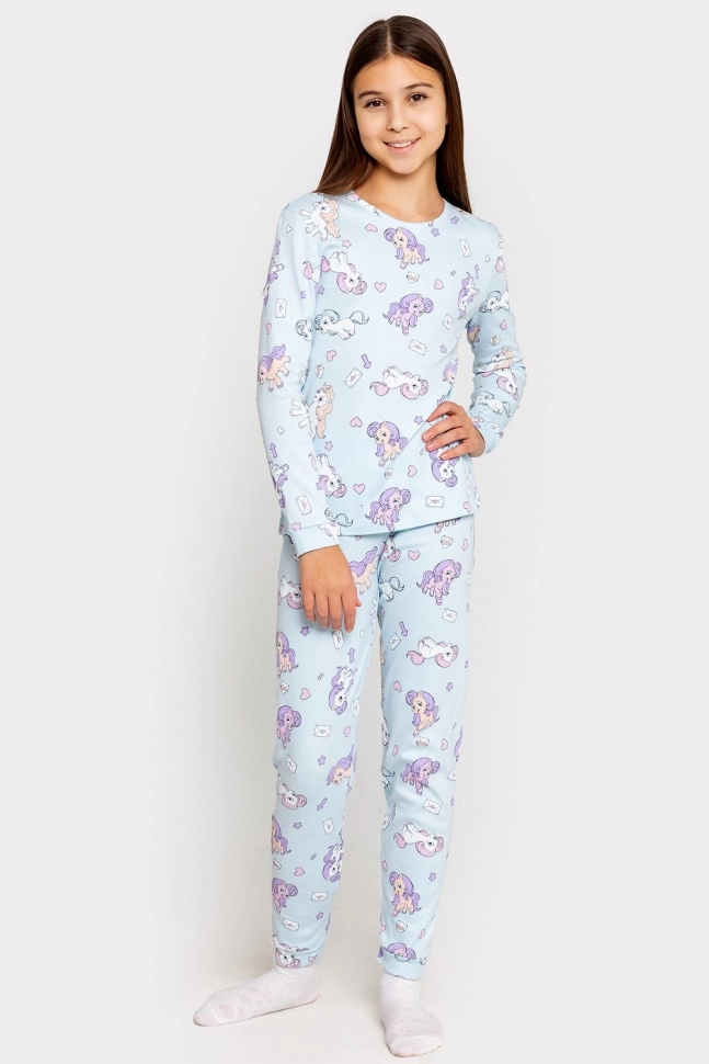 Пижама дев,567722,22/20041,22/20040,22/20042(единороги на голубом,гол,,единороги), (36-146)