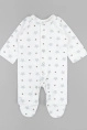 Комбинезон мал,1001а-16,-(белый/голубой,гол,,звёзды 2шт), (14-42)