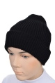 Шапка муж,с6374,9с0196(черный 9Е1049 Леонора,чер,,меринос спецзаказ), (60)