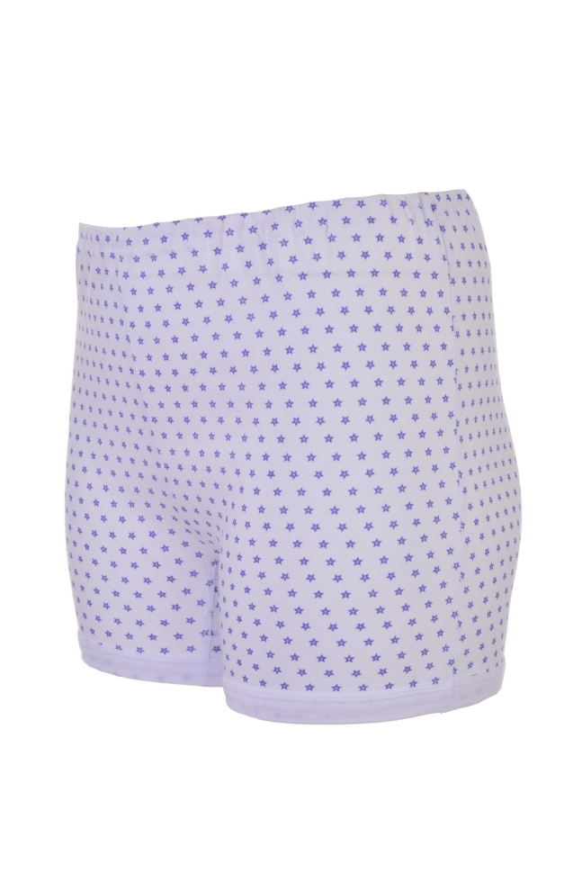 Панталоны жен,в007005,р000023,-(звёздный цветочек голубой,бел,,син звезды), (70)