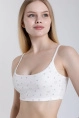 Бюстье жен,s1010,s1010/28(серебристые звездочки,молоч,,Серебристые звёздочки 0227-06), (42-170)