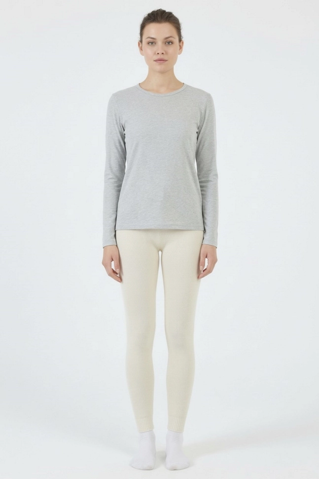 Рейтузы жен,рб000232ж,-(белый OFF WHITE 0Е1001 ALICE 28/2,молоч,,меринос спецзаказ), (40-42-152)