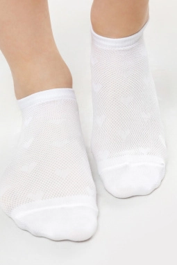 Носки жен,25363kby,23363k,2311(белый,бел,,сердечки), (23-25)